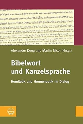 Bibelwort und Kanzelsprache