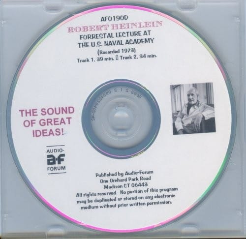 Forrestal Lecture at the US Naval Academy (CD)