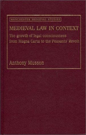Medieval law in context