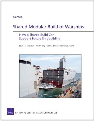 Shared modular build of warships