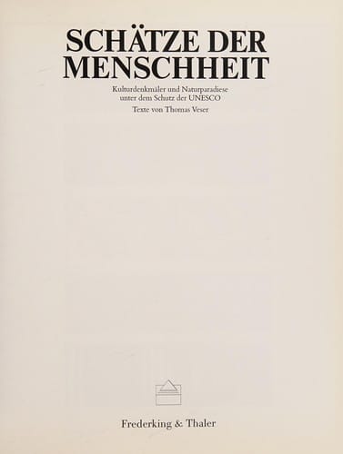 Schätze der Menschheit