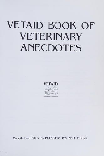 VETAID book of veterinary anecdotes