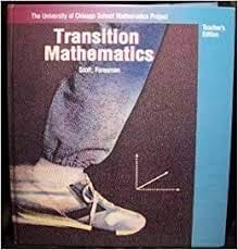 Transition mathematics