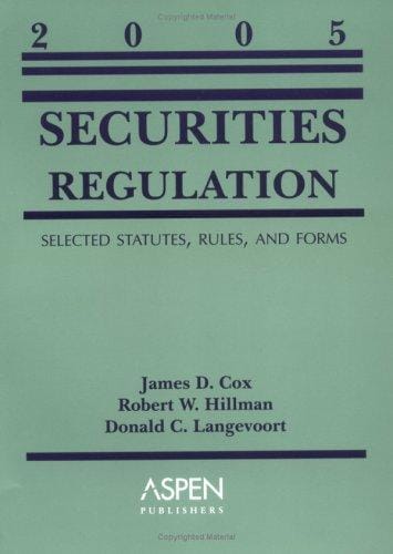2005 securities regulation