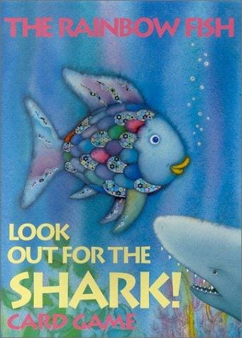 The Rainbow Fish Look Out For the Shark!