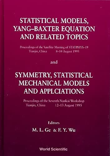 Statistical models, Yang-Baxter equation and related topics