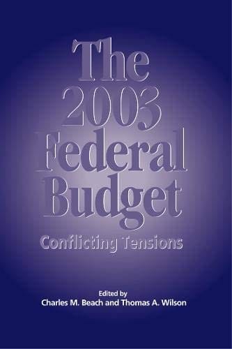 The 2003 federal budget