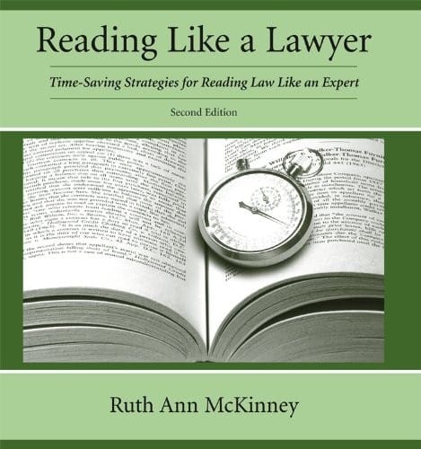 Reading like a lawyer