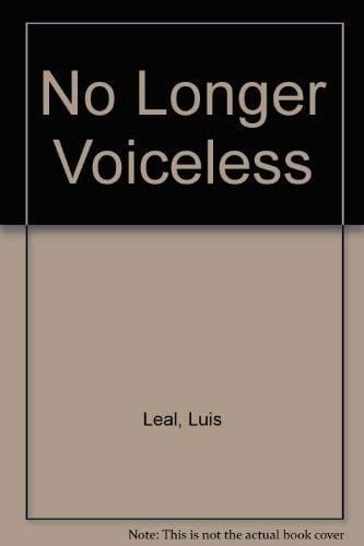 No Longer Voiceless