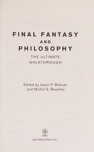 Final fantasy and philosophy