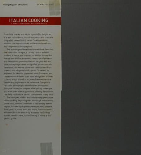 Italian cooking at home