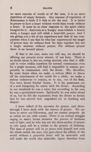 Three prayers