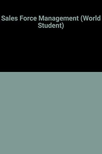 Sales Force Management (World Student)