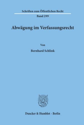 Abwägung im Verfassungsrecht