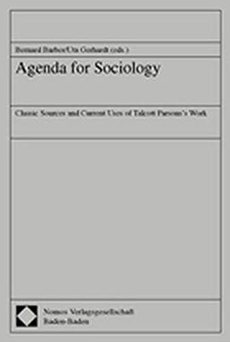 Agenda for sociology