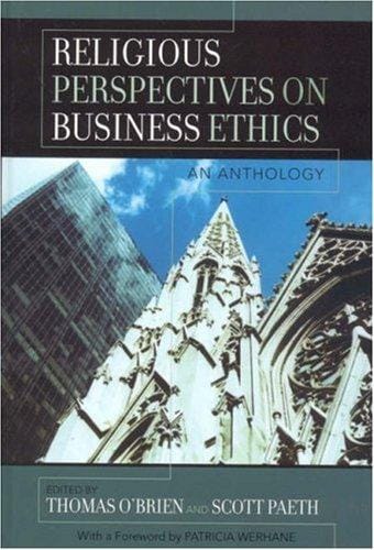 Religious perspectives on business ethics