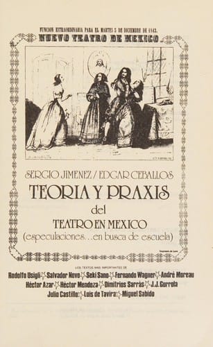 Teoría y praxis del teatro en México