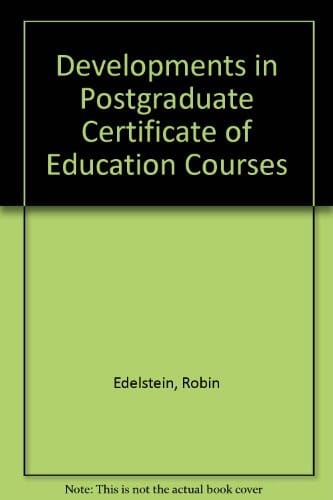 Developments in PGCE courses