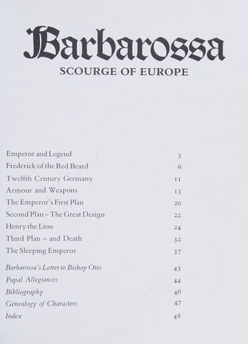 Barbarossa, scourge of Europe