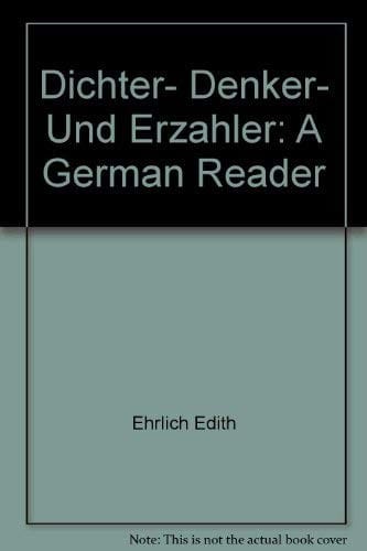 Dichter, Denker, und Erzähler