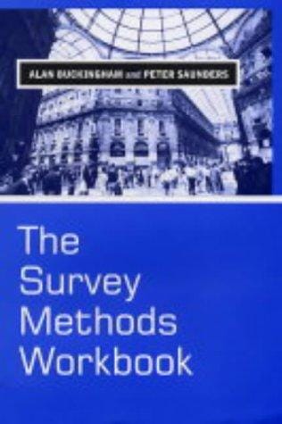 The Survey Methods Workbook