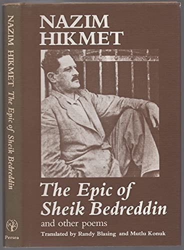 The epic of Sheik Bedreddin and other poems