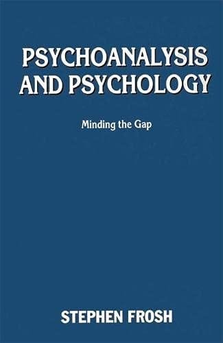 Psychoanalysis and psychology