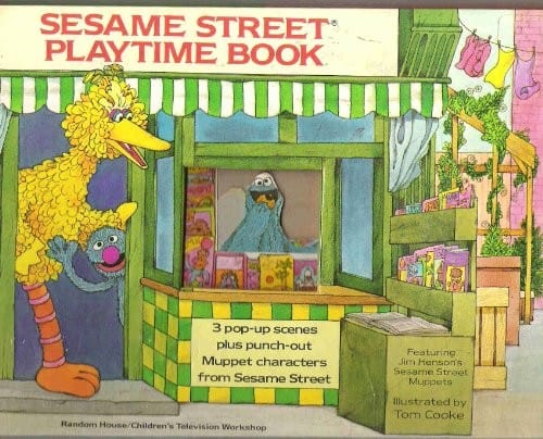 Sesame Street playtime book