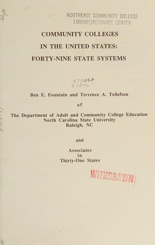 Community colleges in the United States