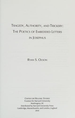 Tragedy, authority, and trickery