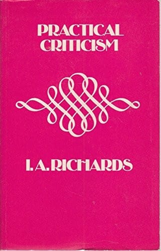 Practical criticsm
