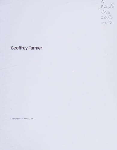 Geoffrey Farmer