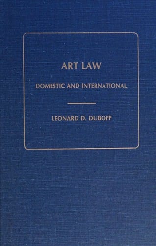 Art law, domestic and international