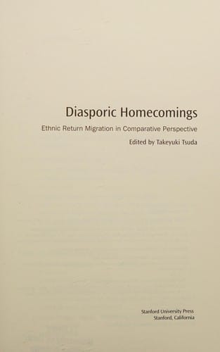 Diasporic homecomings