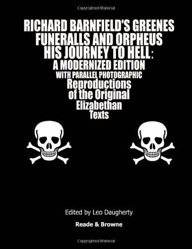 Richard Barnfield's Greenes funeralls