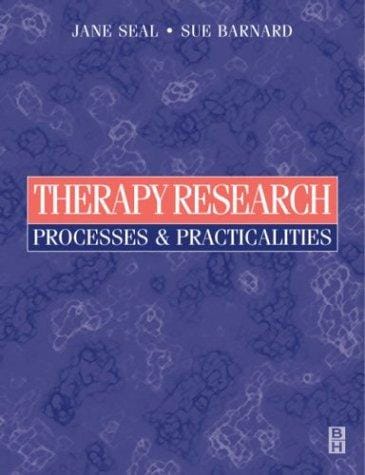 Therapy research processes and practicalities