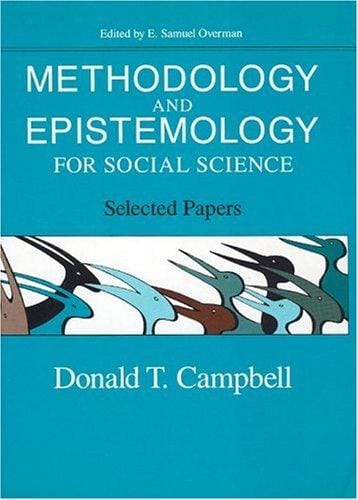 Methodology and epistemology for social science
