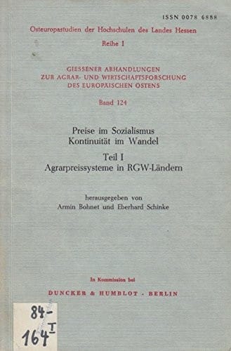 Preise im Sozialismus