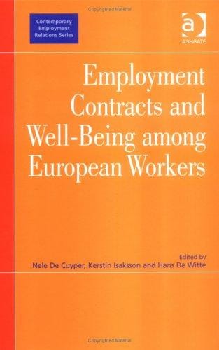 Employment contracts and well-being among European workers