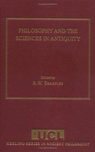 Philosophy and the sciences in antiquity