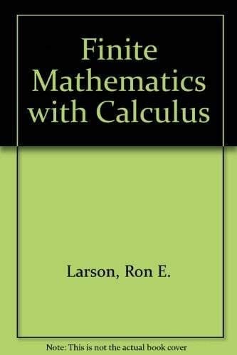 Finite mathematics with calculus