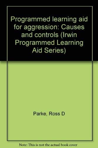 Programmed learning aid for aggression