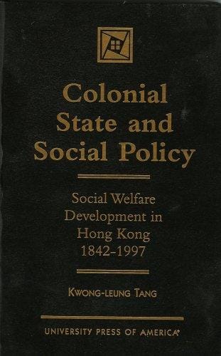 Colonial state and social policy