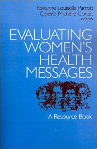 Evaluating women's health messages