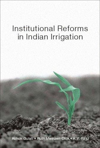 Institutional reforms in Indian irrigation