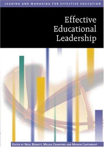 Effective educational leadership