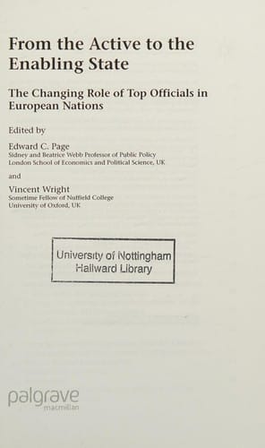 From the active to the enabling state