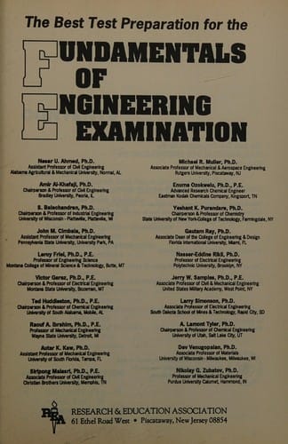 The Best test preparation for the fundamentals of engineering examination