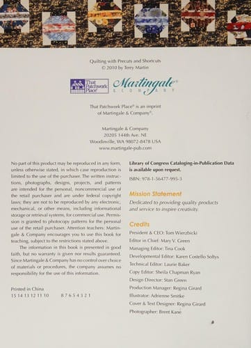 Quilting with precuts and shortcuts