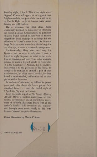 Bostock and Harris or the night of the comet